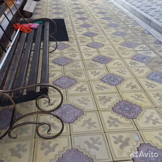 Тротуарная плитка, брусчатка, бордюры