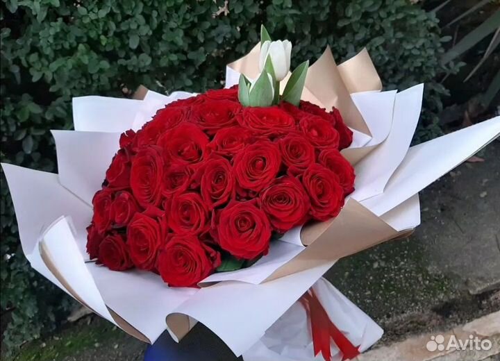 Цветы-Розы 15/25/51/101 шт