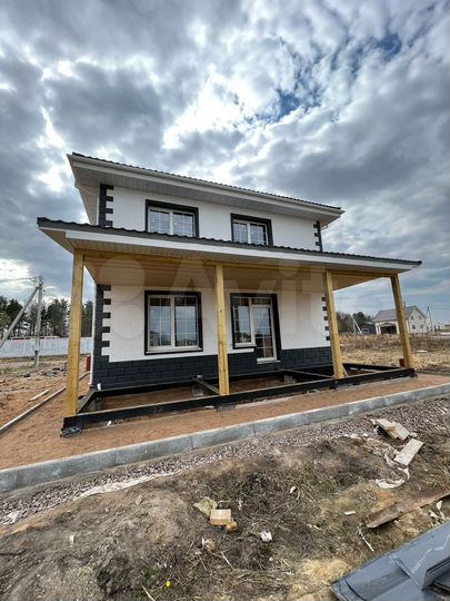 Коттедж 115 м² на участке 6 сот.