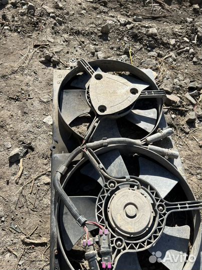 Вентилятор диффузор радиатора Chery Amulet