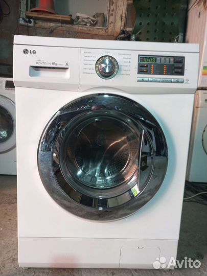 Стиральная машина бу lg 6 кг