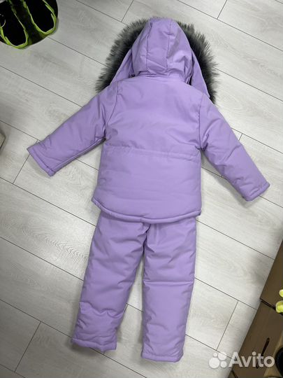 Детская зимняя куртка и полукомбинезон