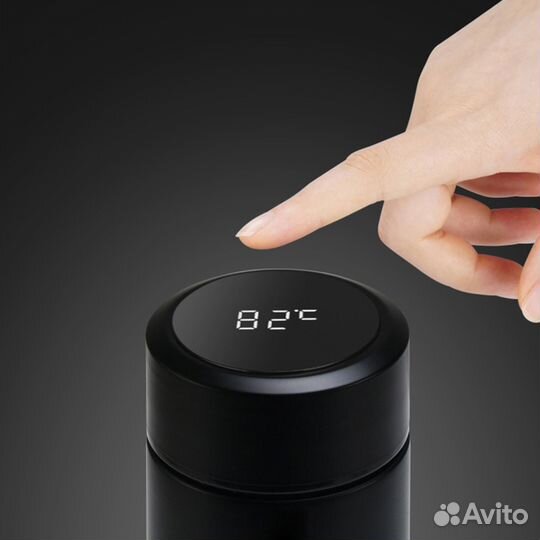 Термос кружка с дисплеем температуры