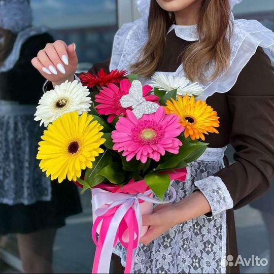 Букет цветы учителю