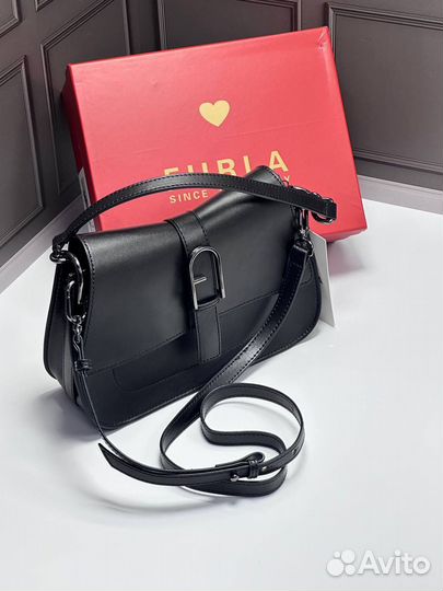 Сумка натуральная кожа furla