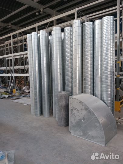Воздуховоды трубы вентиляция