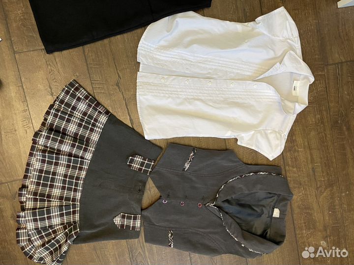 Школьная форма для девочки 128 134 пакетом