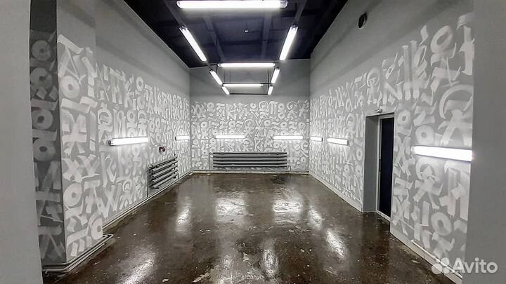 Граффити оформление помещений