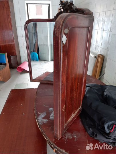 Зеркало тройное старинное