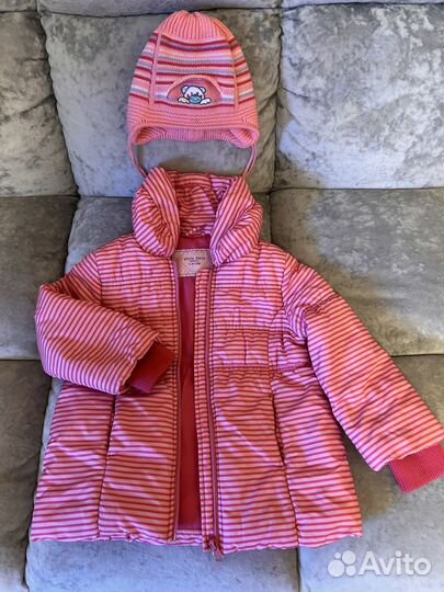 Куртка и шапка демисезонная (1-3 года)