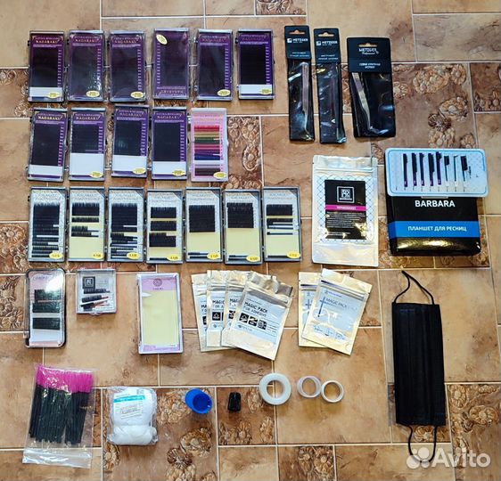 Для наращивания ресниц набор нагараку