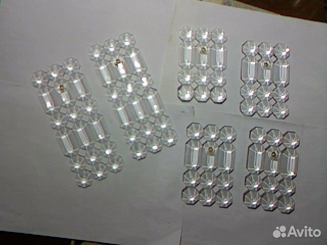 Хрустальные подвески для люстры СССР