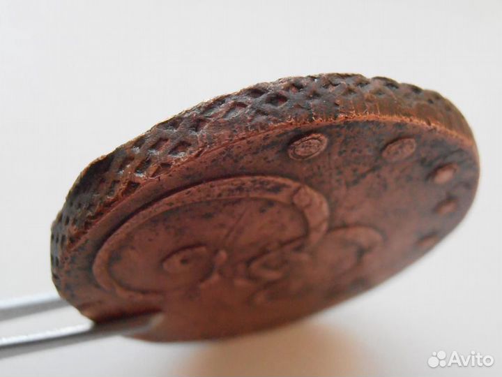 Монеты 10 копеек 1796 год. Вензель