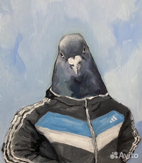 Голубь гопник на заказ