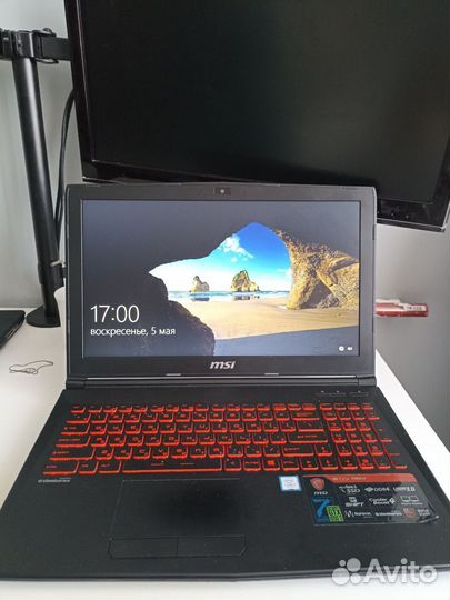 Игровой ноутбук MSI GL62M