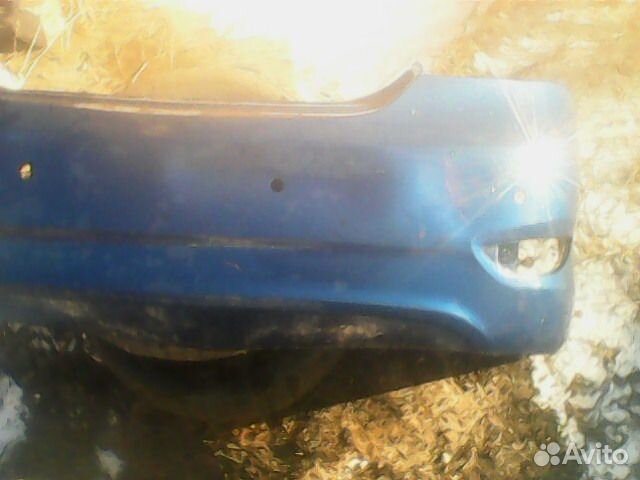 Бампер задний Солярис