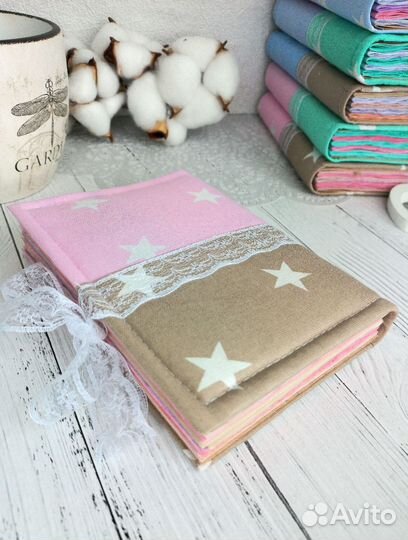 Блокноты ежедневники А6 с мягкой обложкой