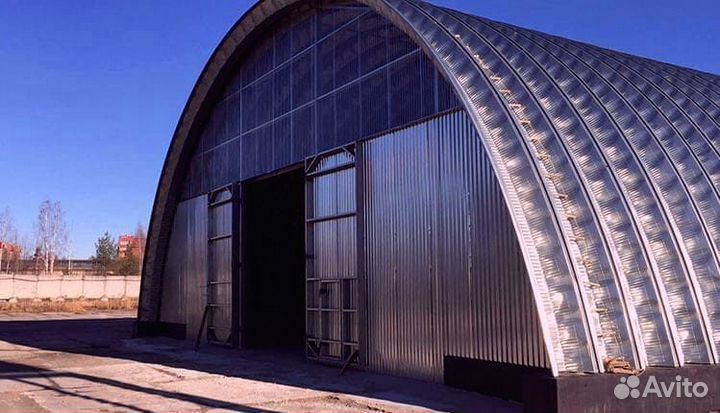Арочный ангар
