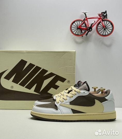 Кроссовки Nike Air Jordan 1 Low x Travis Scott
