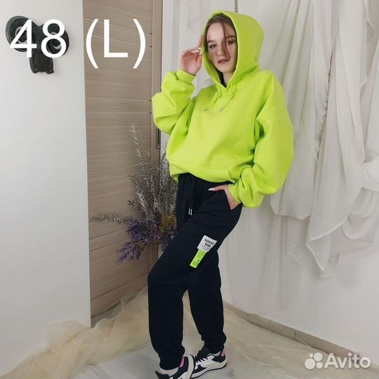 Джоггеры с флисом 7986