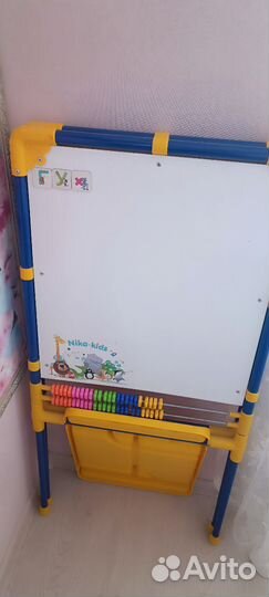 Мольберт детский двухсторонний