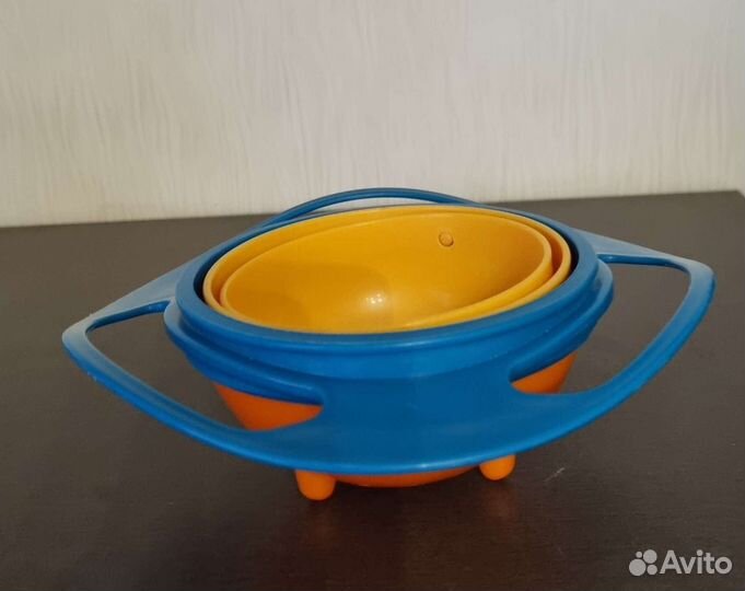 Тарелка-неваляшка детская