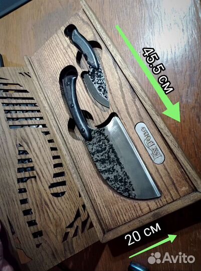 Сербский нож в подарочном кейсе