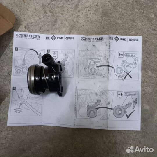 Выжимной подшипник opel zafira a