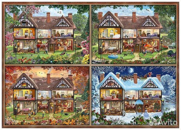 Schmidt 2000 пазл Четыре сезона