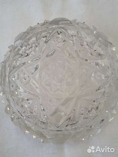 Хрустальная пепельница СССР