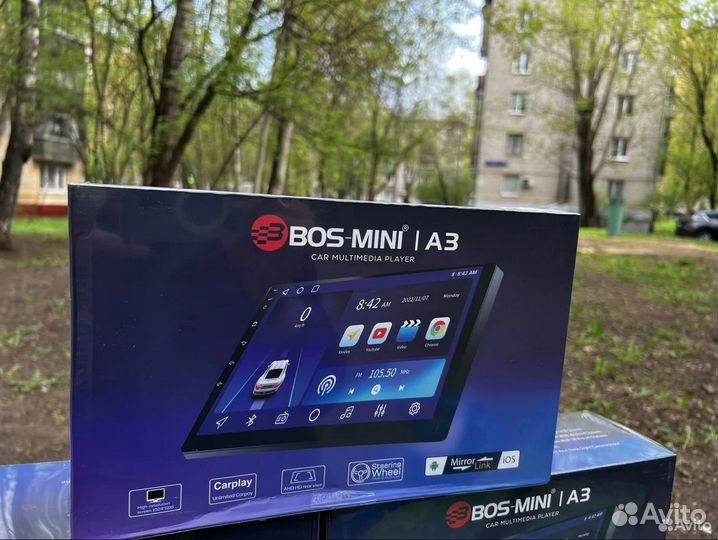 Магнитола Android bos-mini a3 2/32 9 дюймов