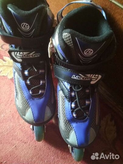 Раздвижные ролики и защита размер 33-36