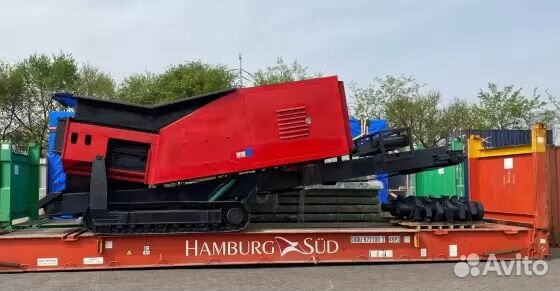 Двухвальный мобильный шредер U-250MS (дизель), 154