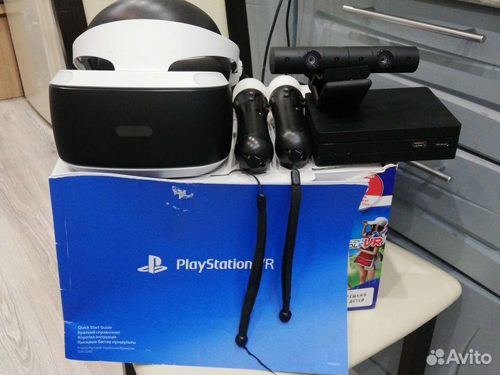 Шлем VR V2 на PS4/PS5 Камера/Move