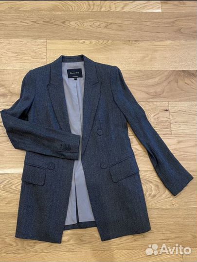 Massimo dutti пиджак 34