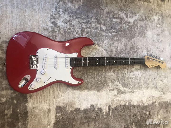 Электро гитара fender squier hardtail