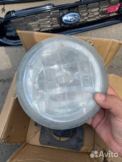 Бампер Subaru Impreza GD на широкое крыло