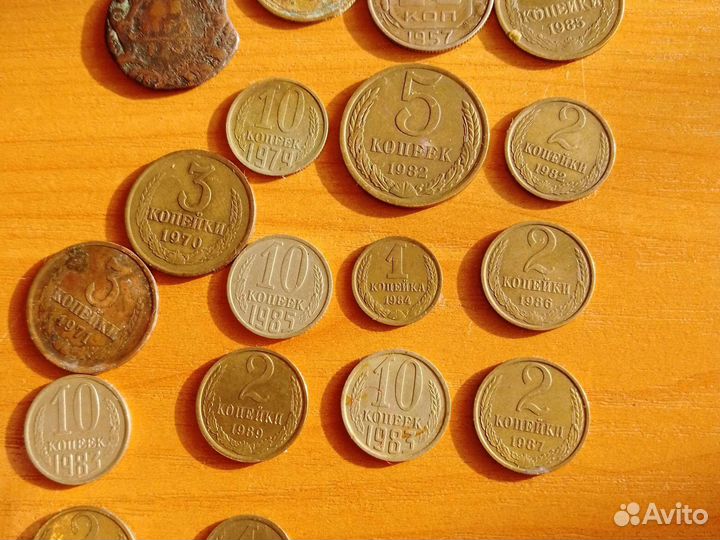 Коллекция монет СССР от 1946 года до 1990 гг