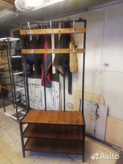 Вешалка в стиле лофт