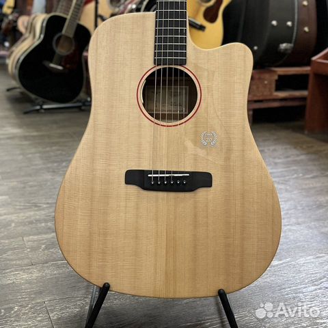 Электроакустическая гитара Tyma TD-5CE с чехлом