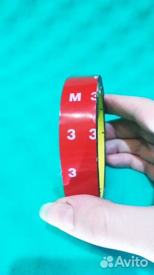 Двухсторонний скотч 3М, клейкая лента для авто