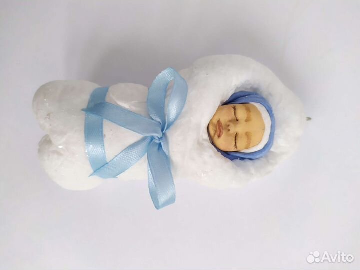 Ватная игрушка пеленашка