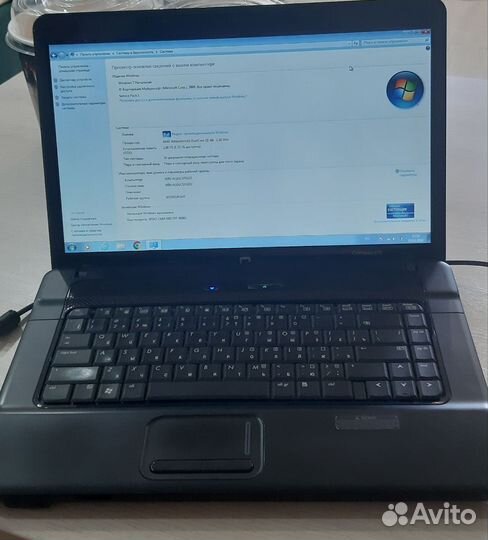 Ноутбук hp compaq 615