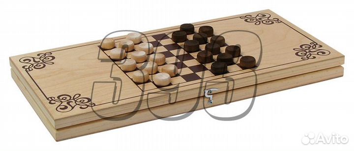 Нарды, шашки Ладья (малые) (2108)