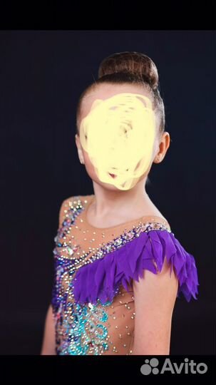 Купальник гимнастический для выступлений