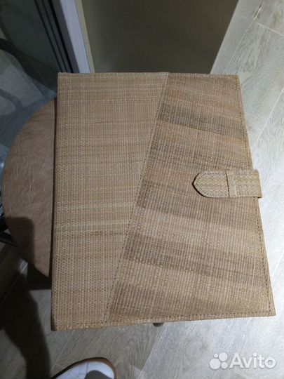 Папка А4 из ротанга, ручная работа