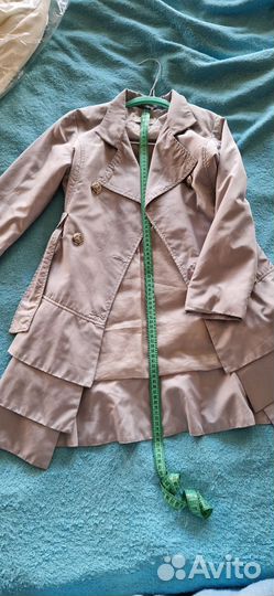 Плащ для девочки 140