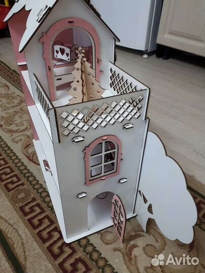 Домик кукольный, конструктор, мебель