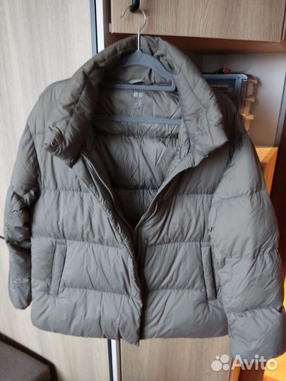 Пуховик женский uniqlo S ультратонкий