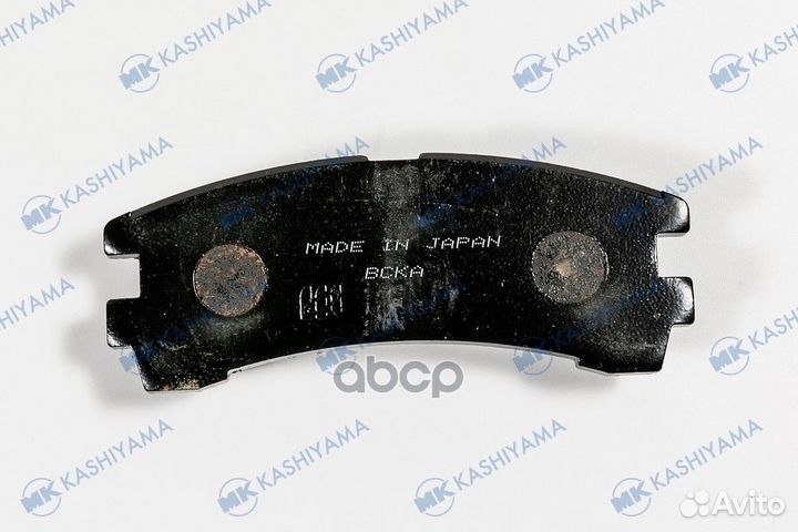 Колодки тормозные, задние D1262 MK kashiyama